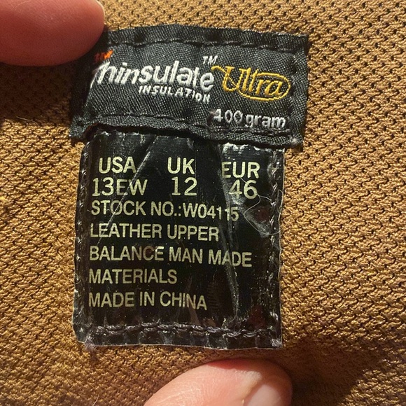 Wolverine W04115 - Barkley DuraShocks® Waterproof Insulated 8" Boot - Picture 9 of 12